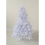 Umělý vánoční stromek jedle IMPERIAL Lux bílý, jehličí 2D, 180cm