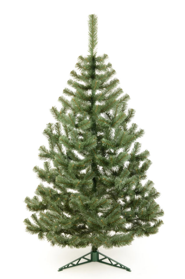 Umělý vánoční stromek jedle, 2D jehličí, 180cm