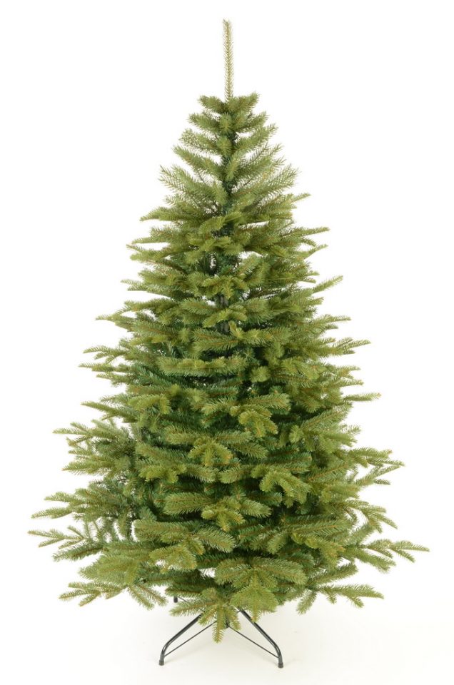 Umělý vánoční stromek smrk de luxe, PE natur 2D/3D jehličí, 180cm