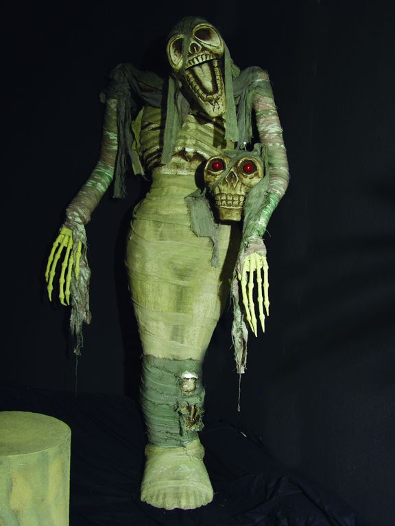 Figurína Mumie, 2 hlavy