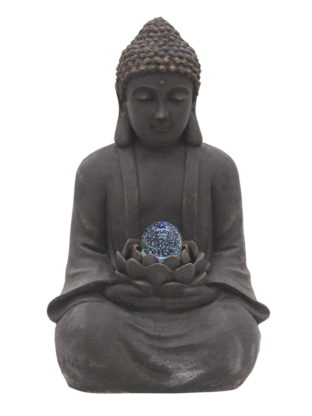 Fontána Budha s magickou koulí, s čerpadlem