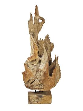 Stolní dekorace - objekt přírodní teak kořen, 150cm