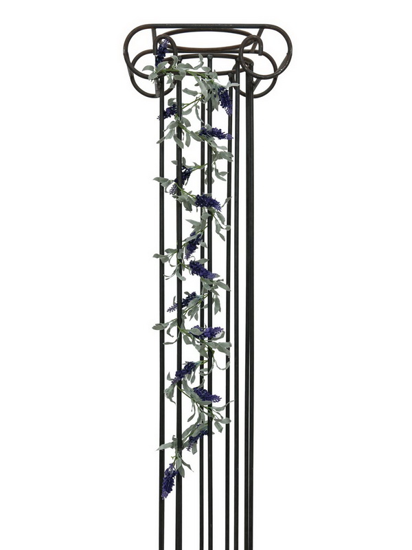 Kvetoucí girlanda fialová, 180cm