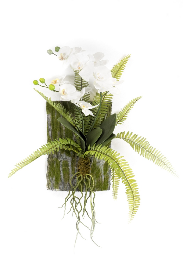 Orchidej nástěná dekorace, 80x30cm
