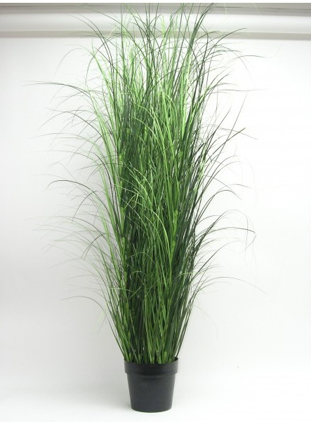 Zelená tráva v květináči, 180cm