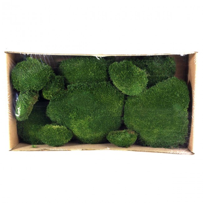 Stabilizovaný mech bochánky 0,2 kg - tmavě zelený