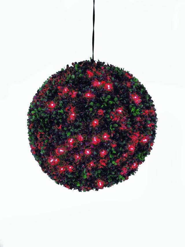 Zimostráz koule, 200 červených LED diod, d=40 cm