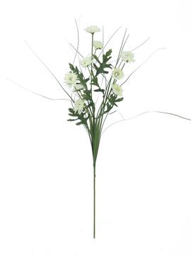 Větvička slaměnek bílá, 50cm