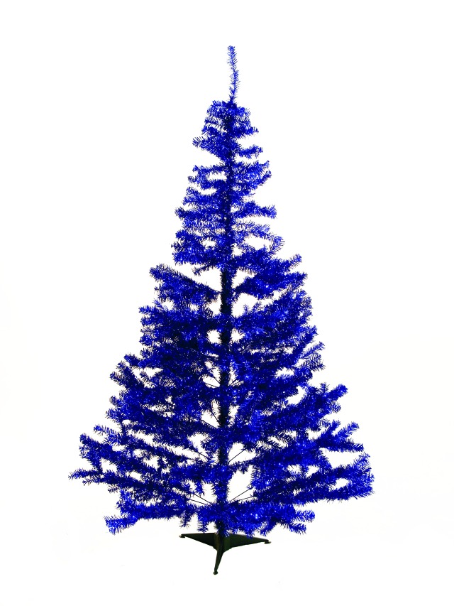 Vánoční stromek, 180 cm, modrý se stojanem