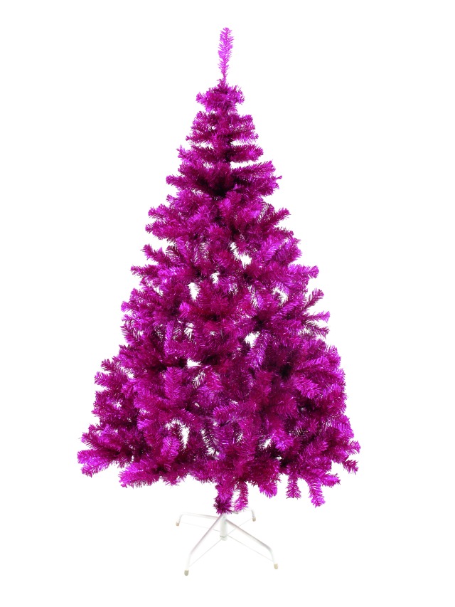 Vánoční strom, růžový, 180 cm se stojanem