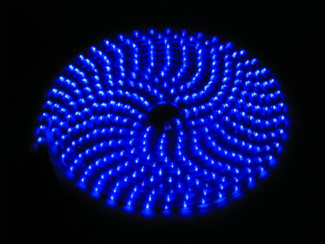 Světelná hadice, modrý, 9m