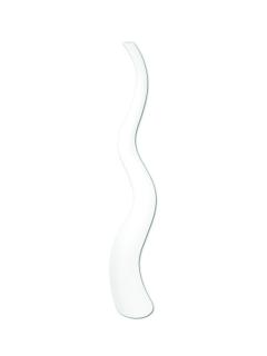 Designový květináč WAVE-125, bílý