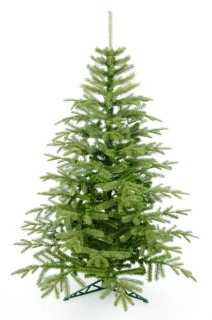 Umělý vánoční stromek smrk Lux, PE natur 2D/3D jehličí, 120cm